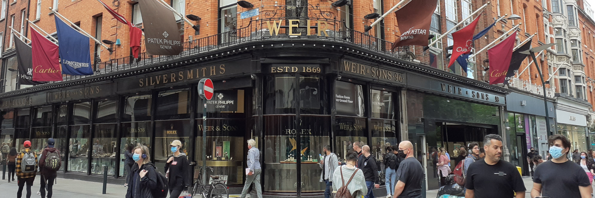 Grafton Street Dublin | Weir and Sons | Shops on Grafton Street