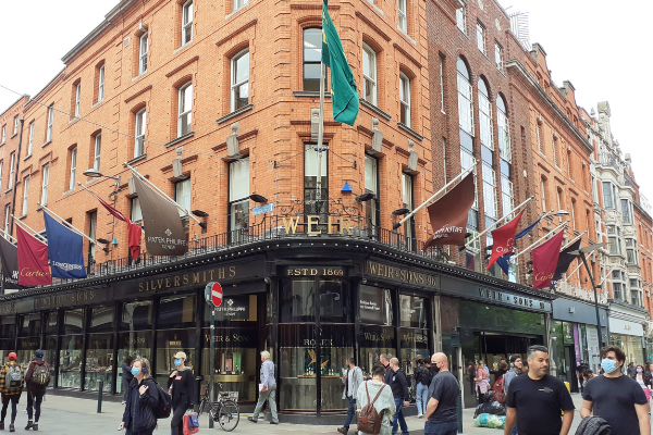 Grafton Street Dublin | Weir and Sons | Shops on Grafton Street